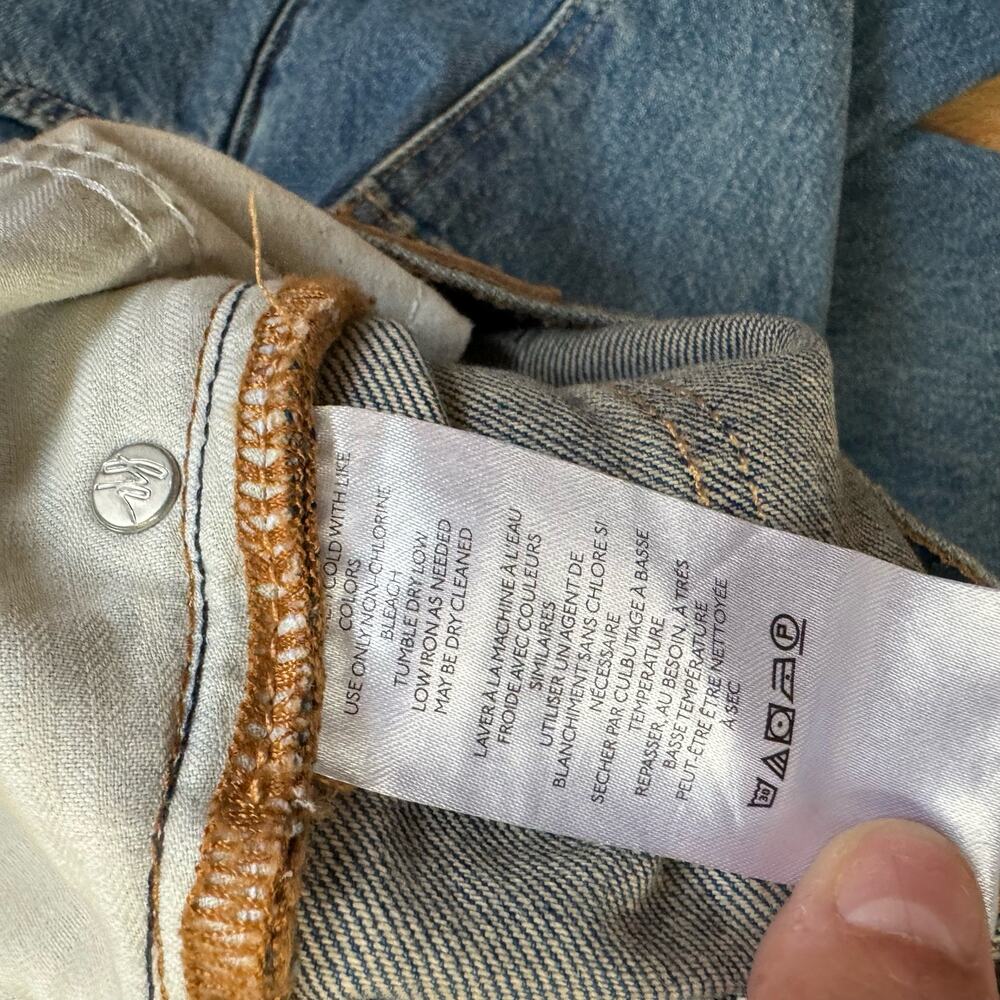 Free People We The Free Denim Flare Jeans Women’s Size 27 - Picture 4 of 9